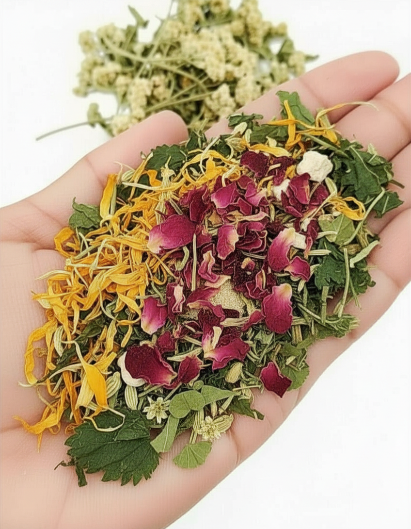 Wettest of All Herbal Tea ♡ (Organic): Vaginal Dryness Relief + Hormone Supportive + Women's Health + Natural Balance + Toning + Vaginal Wetness + Loose Herbs + Try It Out Option Available + Approx. 40 Servings