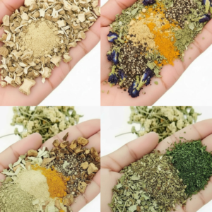 Pain & Inflammation Bundle ♡ (Organic): 4 Pack Herbal Tea Flight + Pain Relief + Inflammation Ease + Arthritis Relief + Diuretic Blend + Joint Health + Fluid Balance + Try It Out Options Available + Approx. 40 Servings